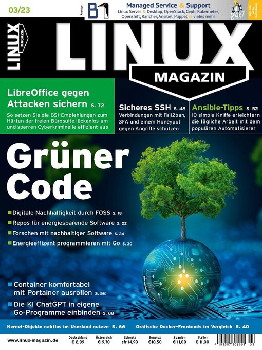 Title details for Linux Magazin germany by Computec Media GmbH - Available